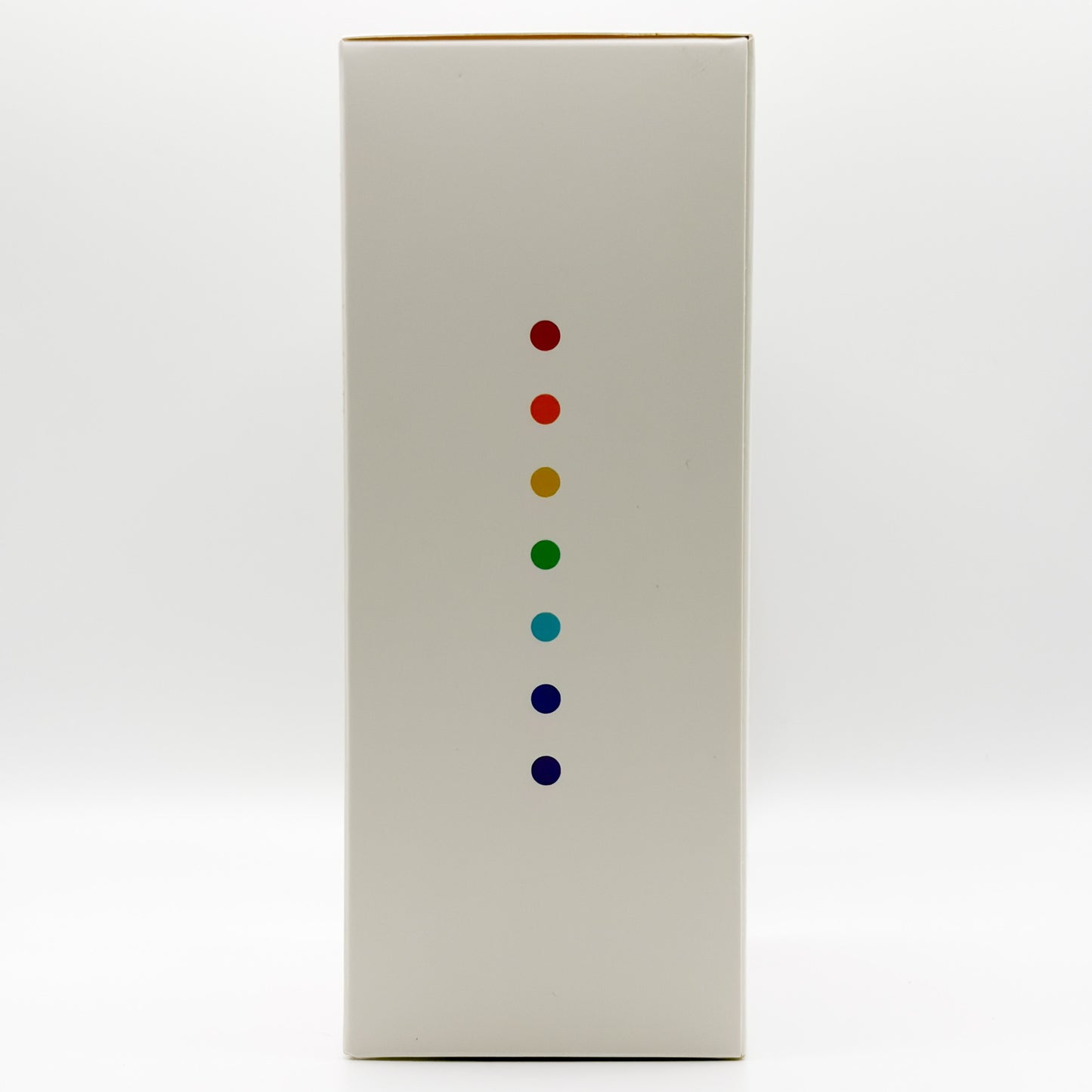 Alyn Flow box with colored dots on a white background