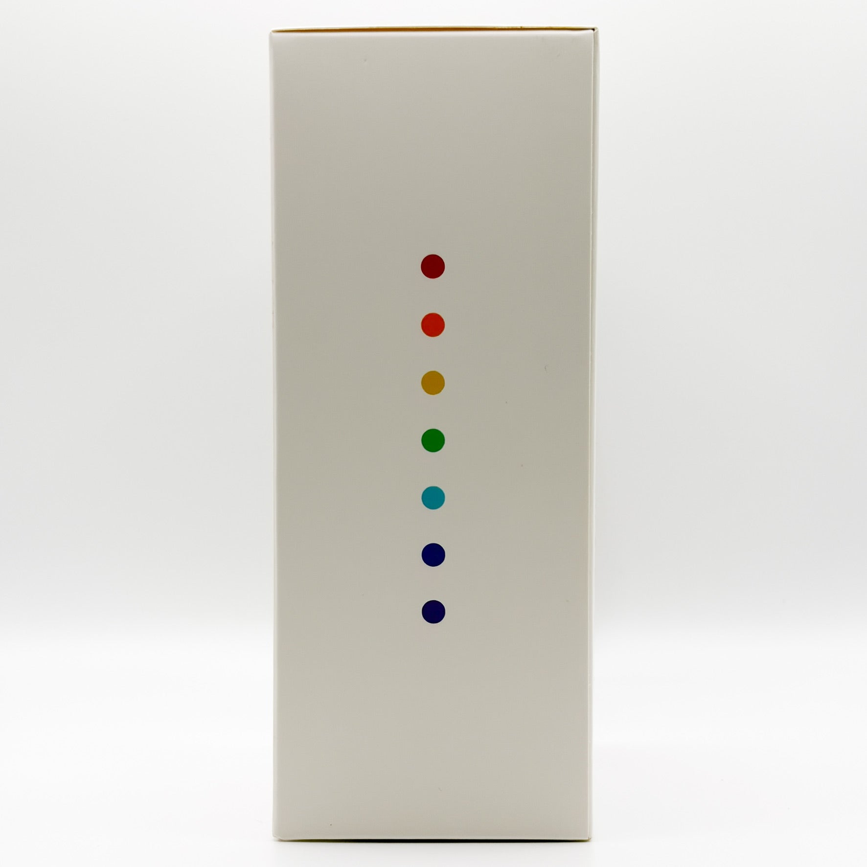 Alyn Flow box with colored dots on a white background